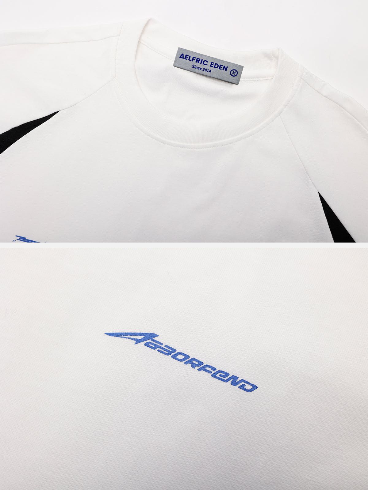 Aelfric Eden Patchwork Contrasting Color Tee sold by Aelfric Eden product image thumbnail 5