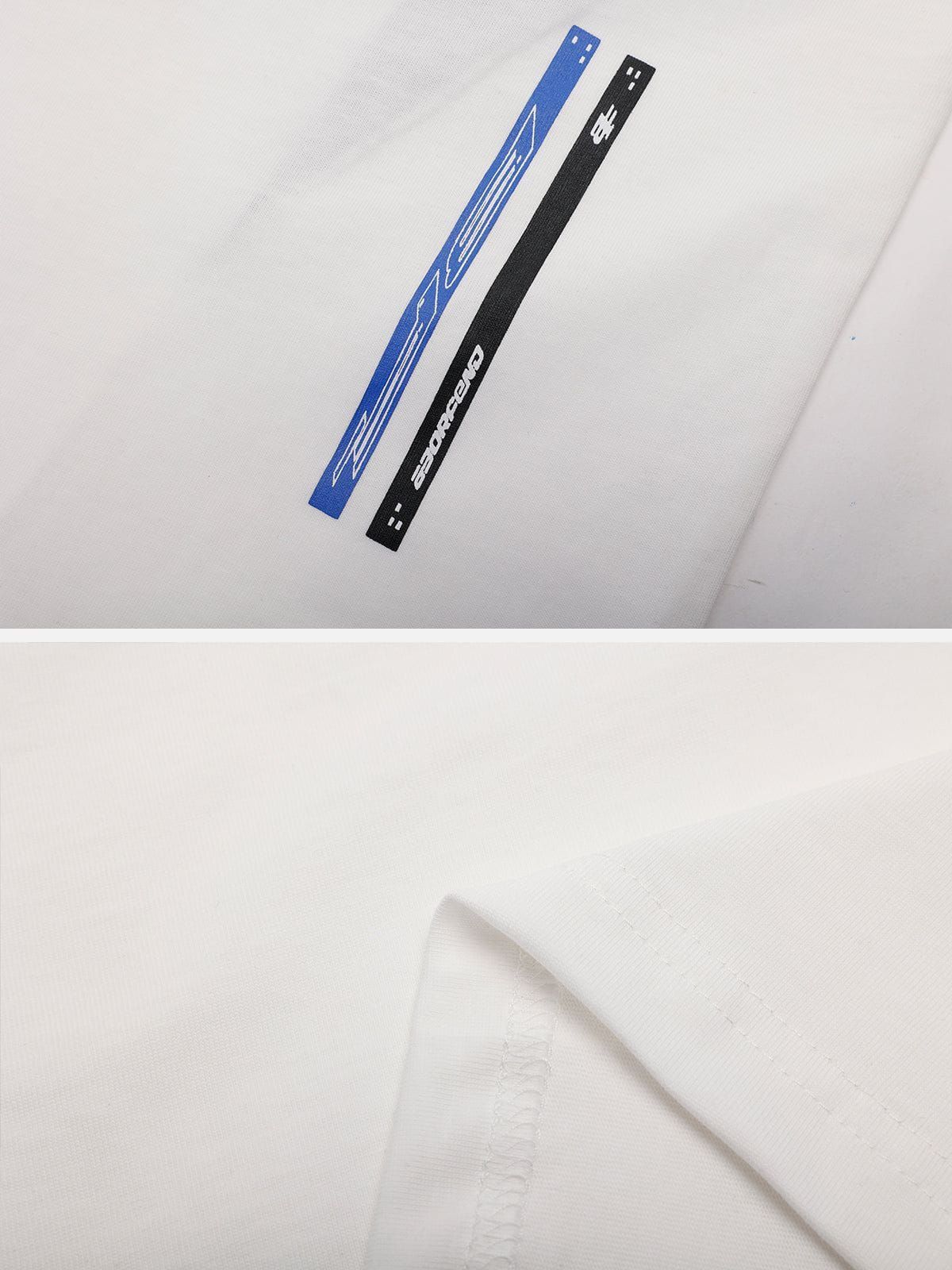 Aelfric Eden Patchwork Contrasting Color Tee sold by Aelfric Eden product image thumbnail 3