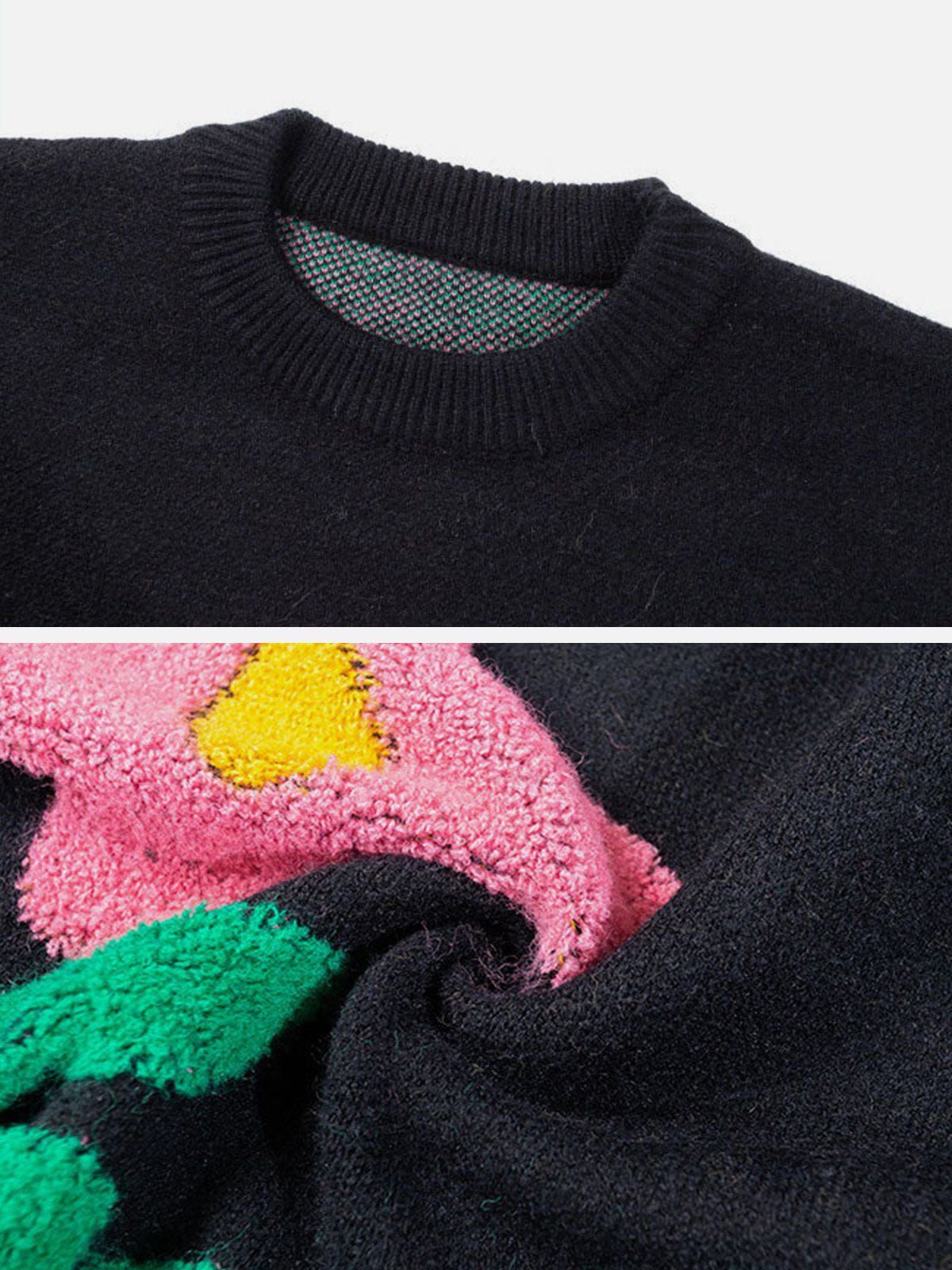 Aelfric Eden Flower Knit Sweater sold by Aelfric Eden product image thumbnail 2