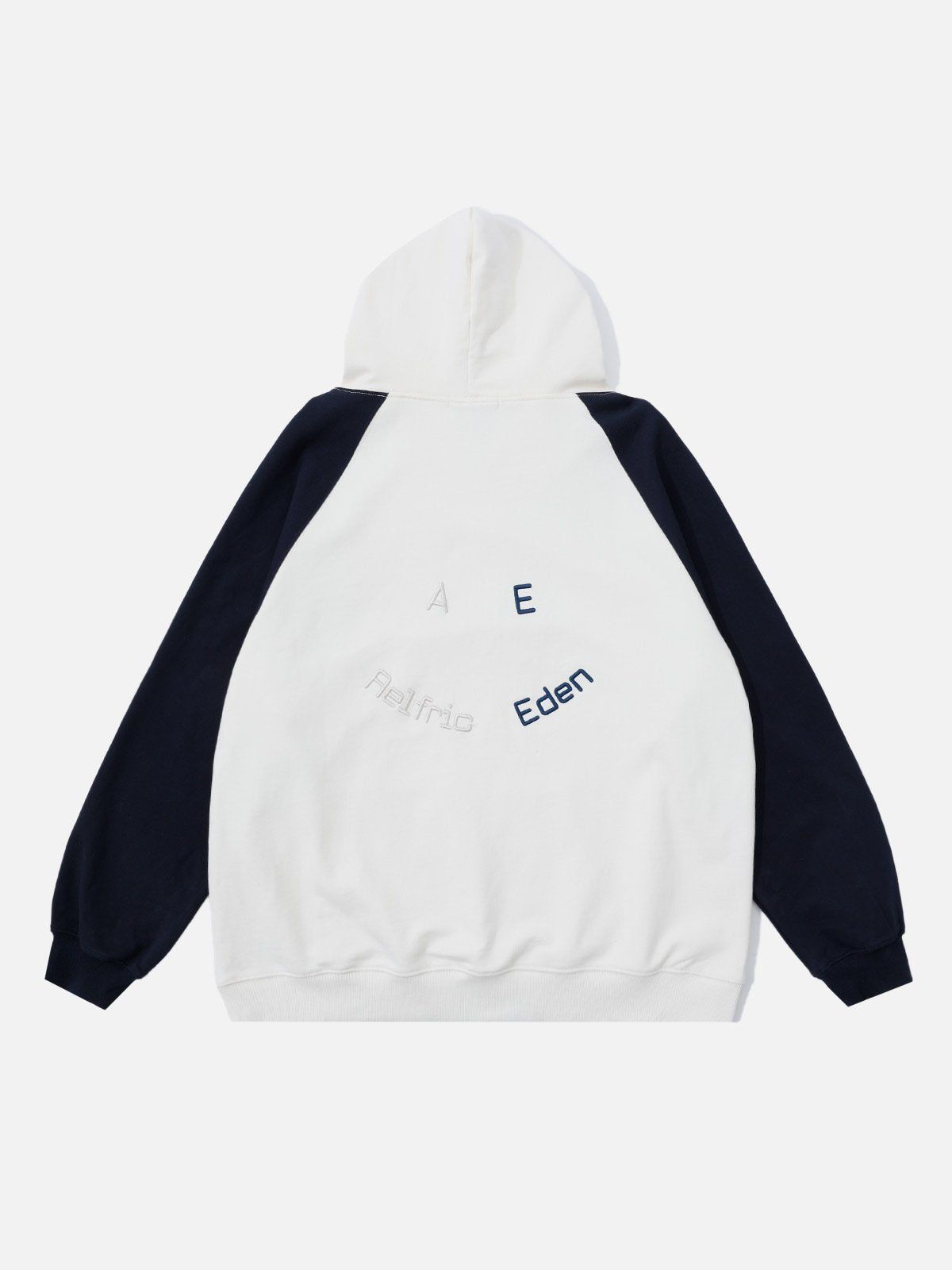 Aelfric Eden Color Blocking Embroidery Hoodie sold by Aelfric Eden product image thumbnail 2