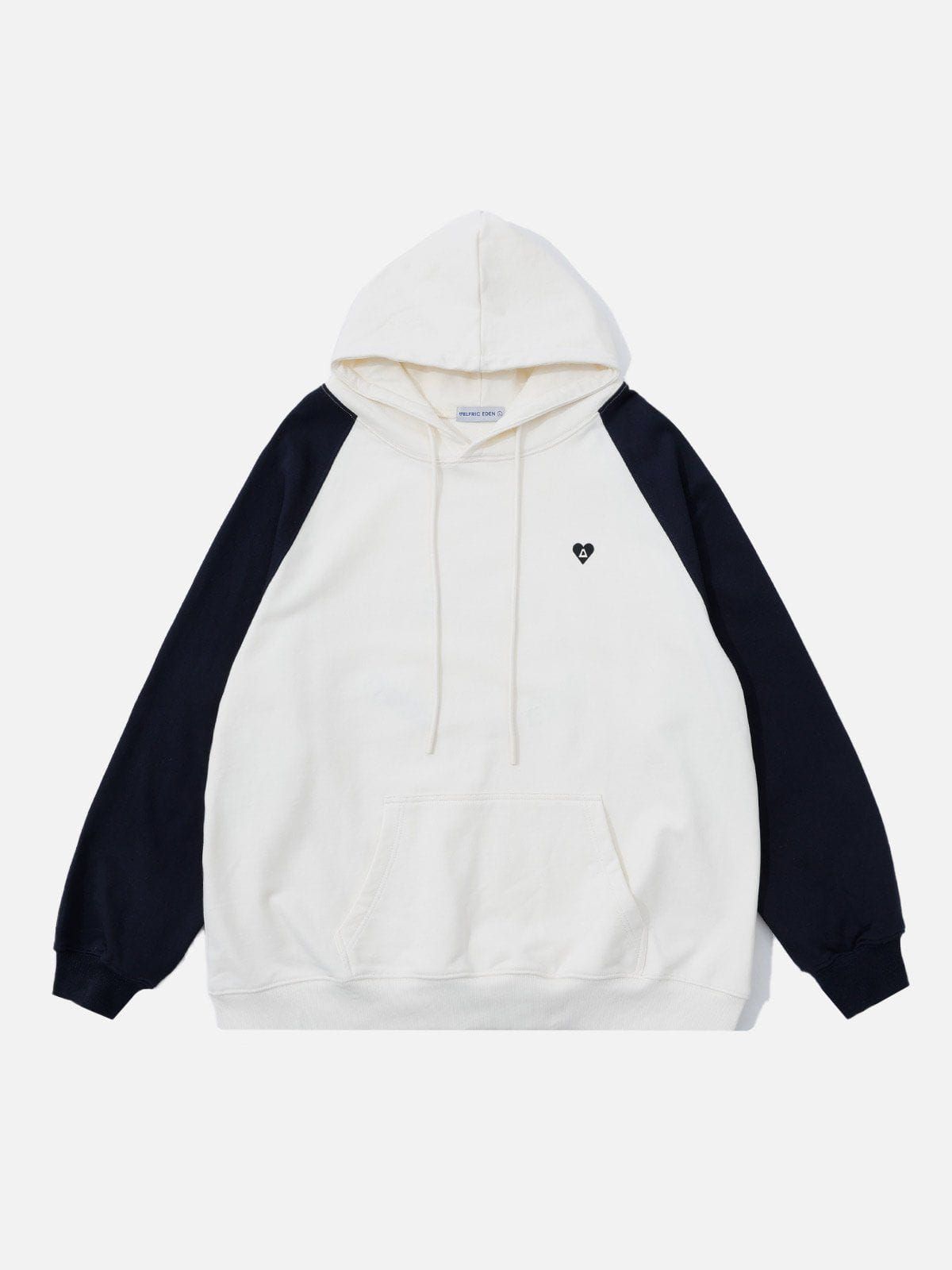 Aelfric Eden Color Blocking Embroidery Hoodie sold by Aelfric Eden