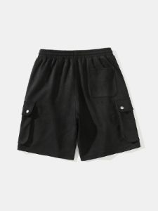 Aelfric Eden Edgy Zipper Design Suede Shorts sold by Aelfric Eden