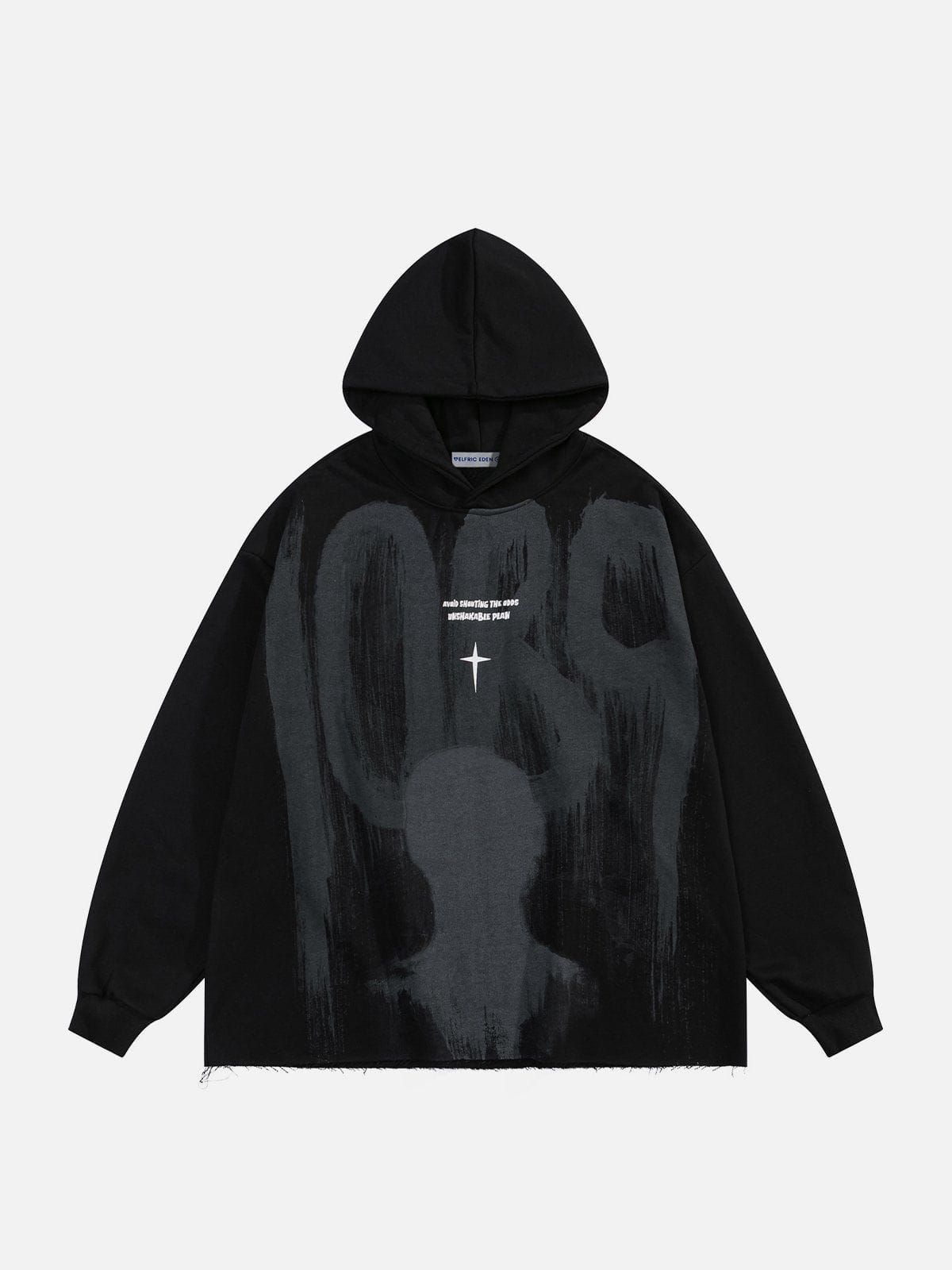 Aelfric Eden Graphic Print Faded Hoodie sold by Aelfric Eden product image thumbnail 3