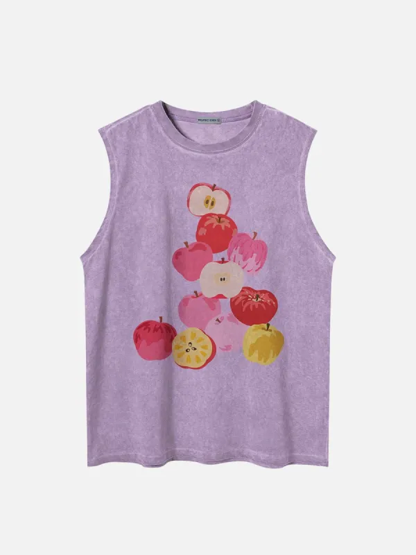 Aelfric Eden Apple Print Tank Top sold by Aelfric Eden
