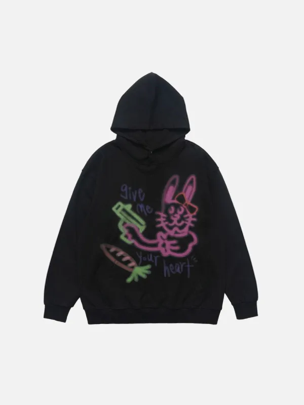 【Aelfric Eden】Cute Bunny スウェット シャツ Aelfric Eden】Cute Bunny スウェット シャツ