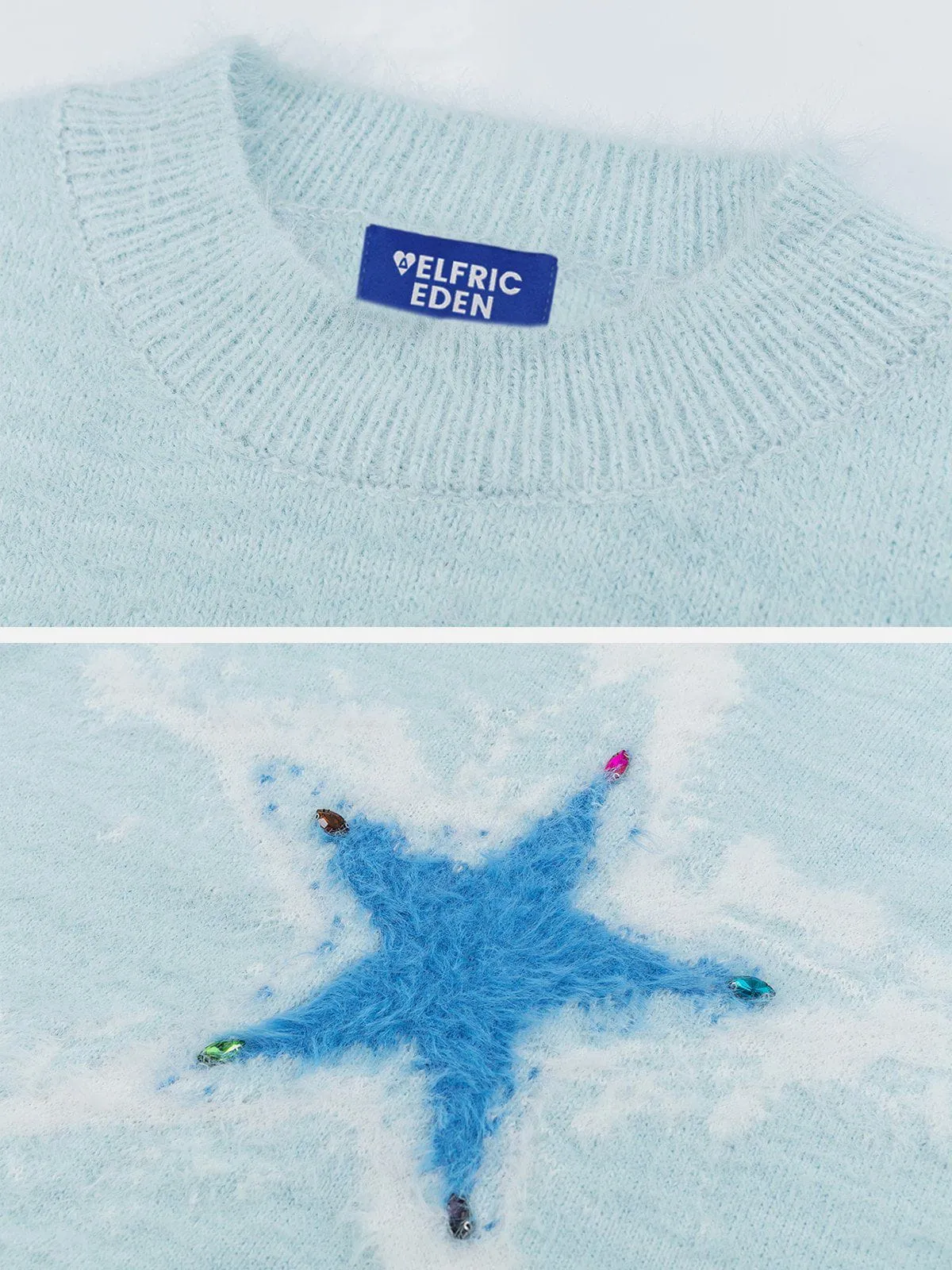 Aelfric Eden Star Distressed Sweater sold by Aelfric Eden product image thumbnail 4