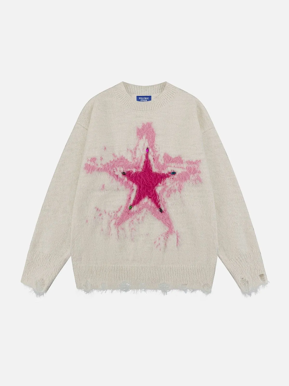 Aelfric Eden Star Distressed Sweater sold by Aelfric Eden product image thumbnail 2