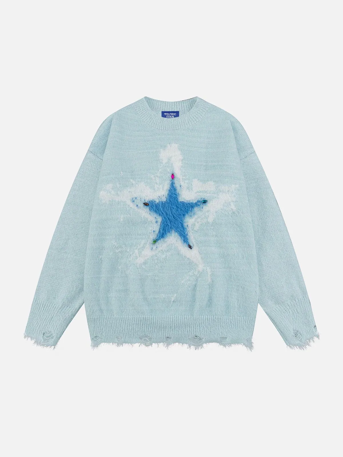 Aelfric Eden Star Distressed Sweater sold by Aelfric Eden