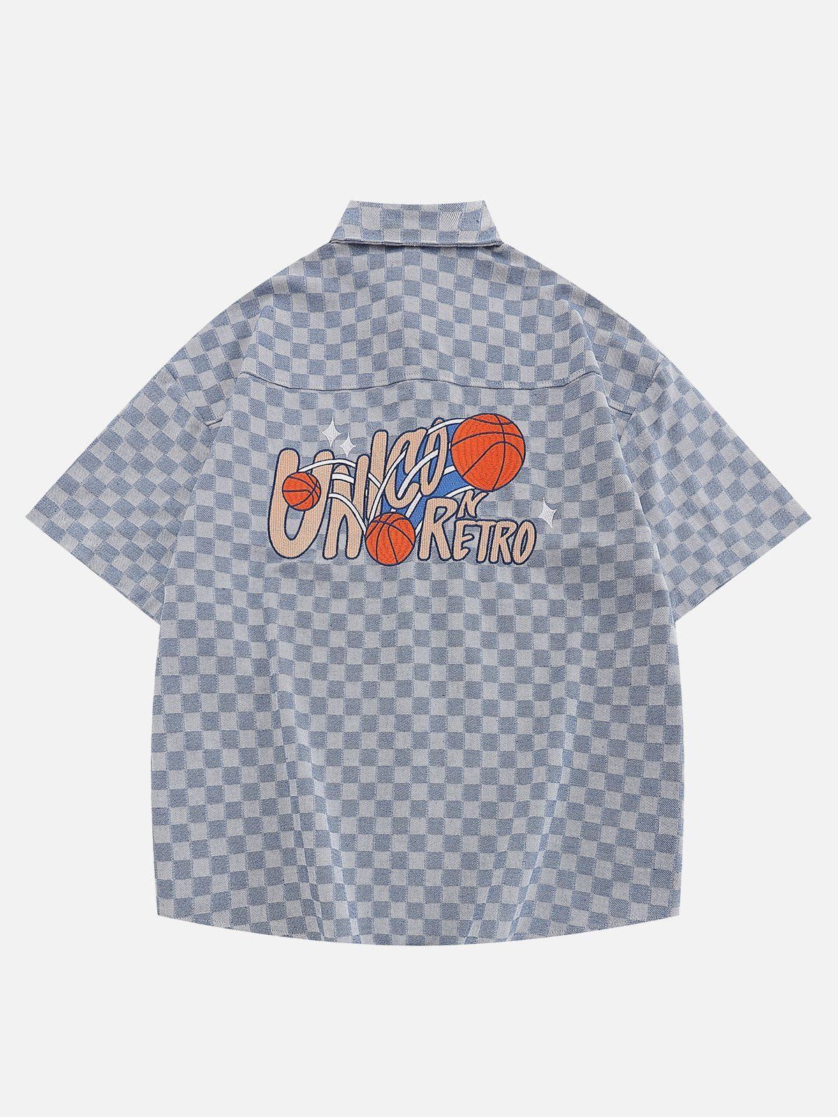 Aelfric Eden PLAID Short Sleeve Shirts sold by Aelfric Eden product image thumbnail 3