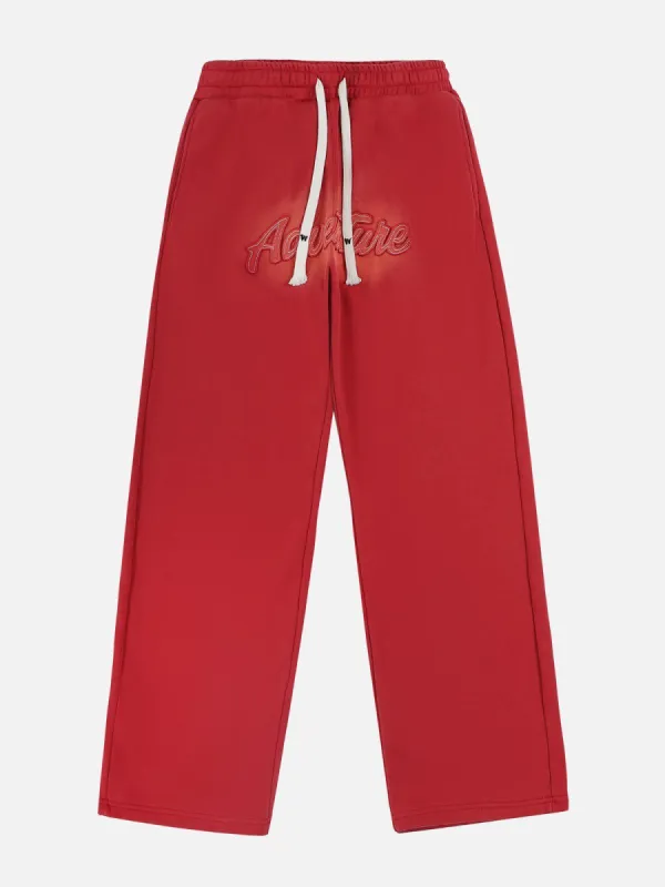 Aelfric Eden Applique Embroidery Letter Sweatpants sold by Aelfric Eden