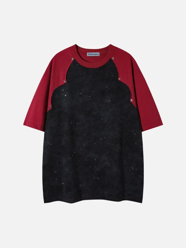 Aelfric Eden Irregular Patchwork Star Tee sold by Aelfric Eden