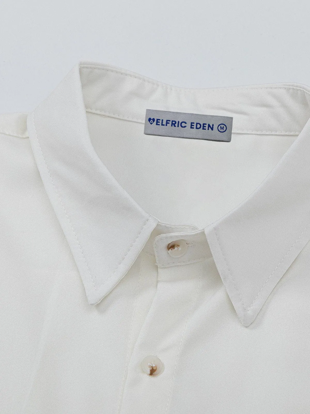 Aelfric Eden Flower Embroidery Short Sleeve Shirt sold by Aelfric Eden product image thumbnail 5