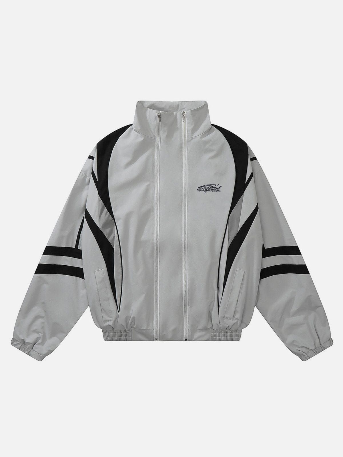 Aelfric Eden Multi Zip Up Stripe Jacket sold by Aelfric Eden