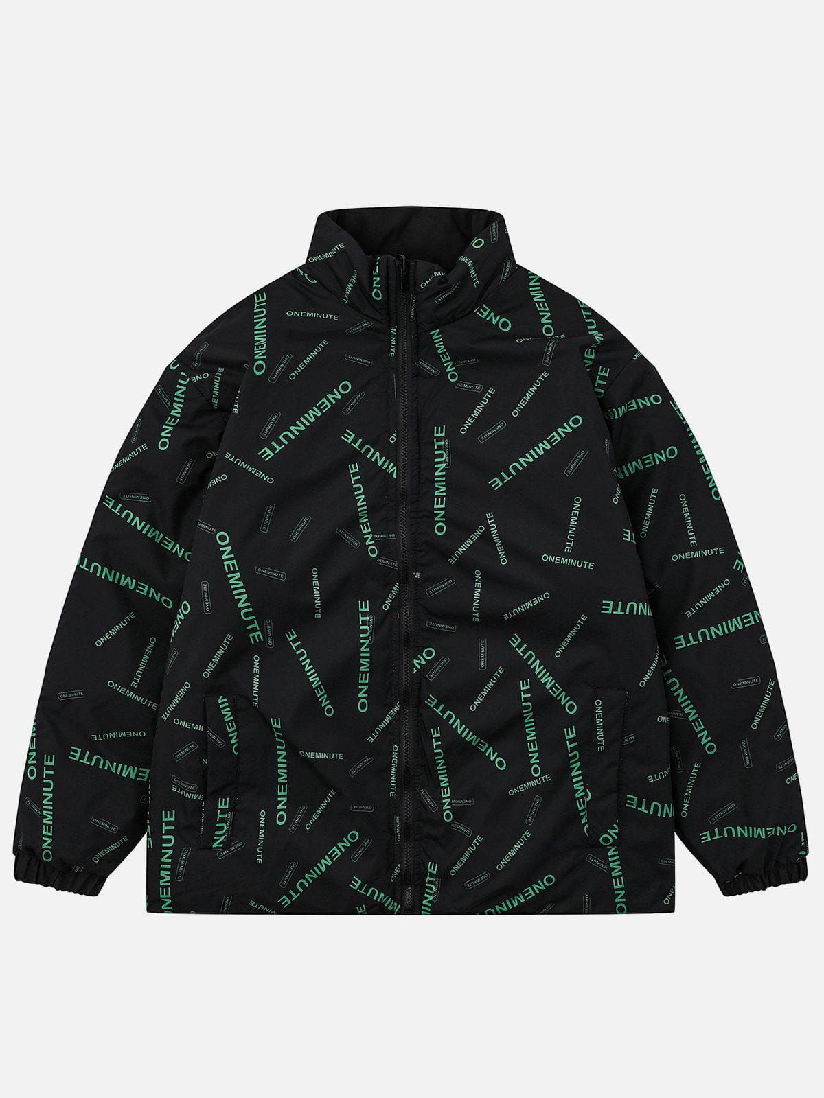 Aelfric Eden Full Print Letter Winter Coat sold by Aelfric Eden product image thumbnail 4