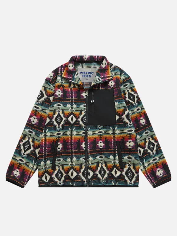 Aelfric Eden Ethnic Style Patchwork Jacket sold by Aelfric Eden