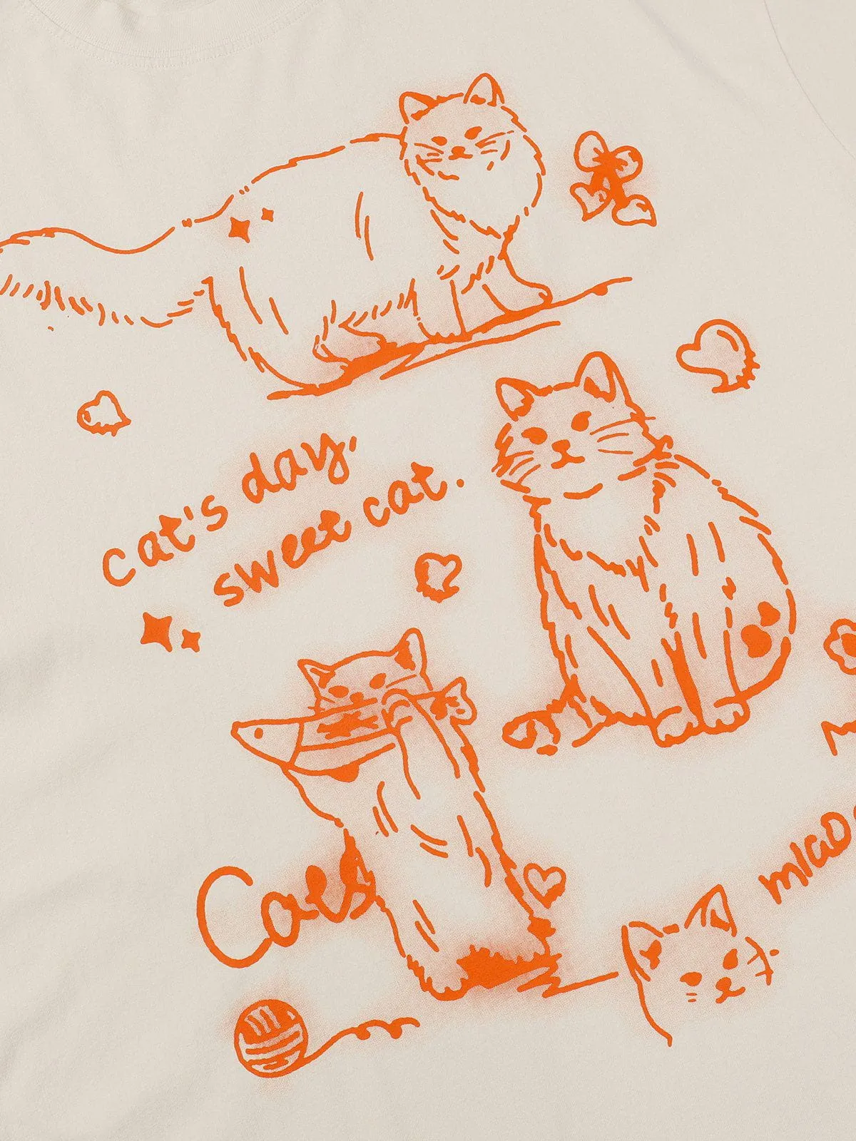 Aelfric Eden Plastisol Printing Cat Tee sold by Aelfric Eden product image thumbnail 3