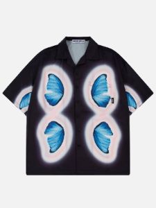 Aelfric Eden Symmetrical Butterfly Print Short Sleeve Shirts sold by Aelfric Eden