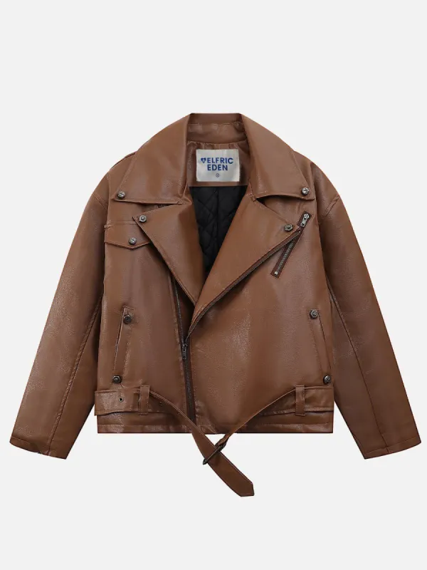 Aelfric Eden Rivet Leather Winter Coat sold by Aelfric Eden