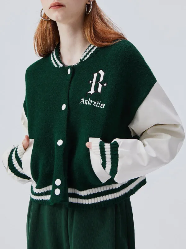 Patchwork Vintage Baseball Jacket sold by Aelfric Eden