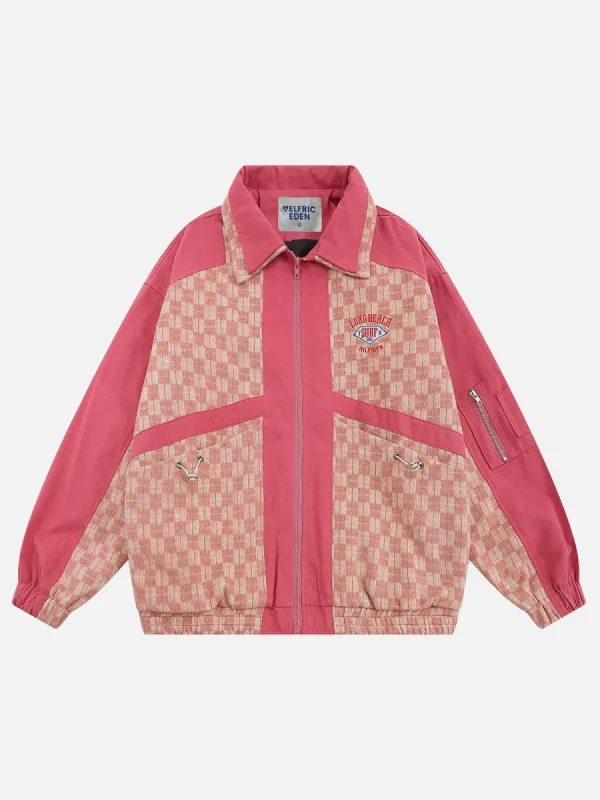 Aelfric Eden Plaid Patchwork Jacket sold by Aelfric Eden