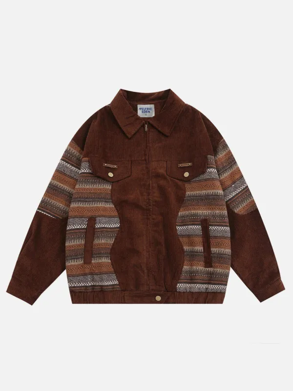 Aelfric Eden Vintage Striped Corduroy Jacket sold by Aelfric Eden