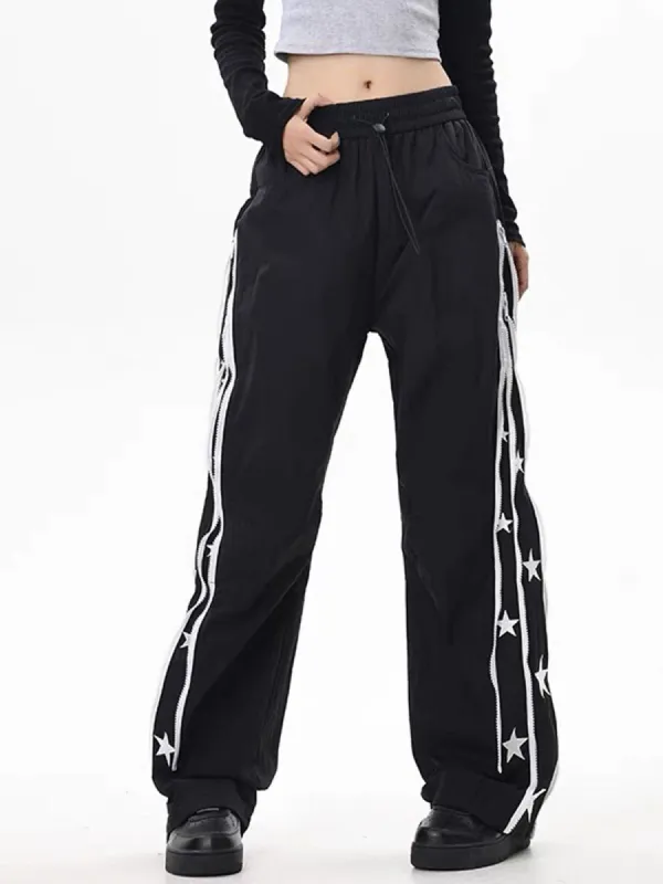 Aelfric Eden Zip-Embellished Baggy Pants sold by Aelfric Eden