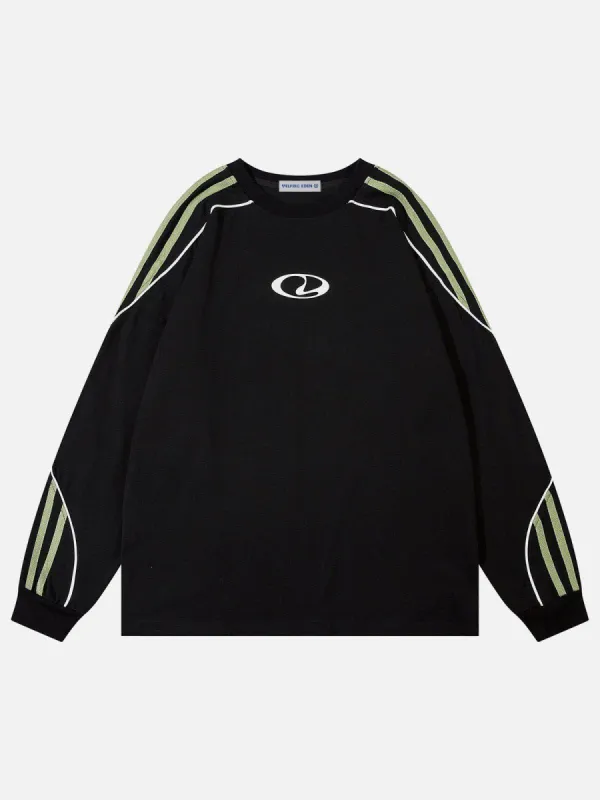 Aelfric Eden Contrast Stripes Sweatshirt sold by Aelfric Eden