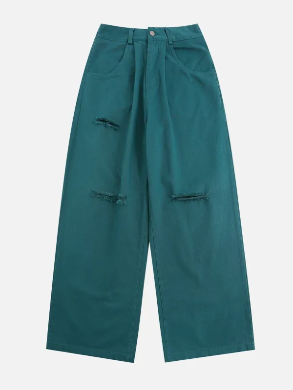 Aelfric Eden Solid Distressed Baggy Pants sold by Aelfric Eden