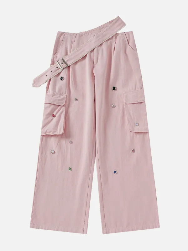 Aelfric Eden Irregular Belt Cargo Pants sold by Aelfric Eden