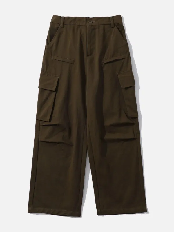 Aelfric Eden Solid Wrinkle Pocket Baggy Pants sold by Aelfric Eden