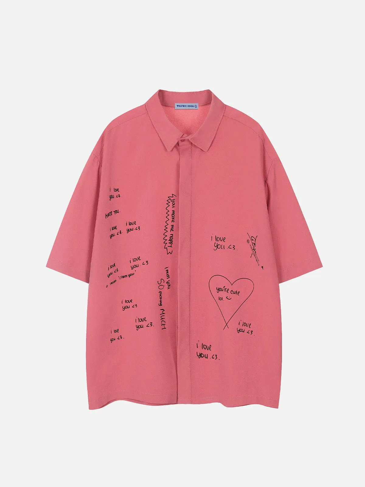 Aelfric Eden Funny Print Short Sleeve Shirt sold by Aelfric Eden