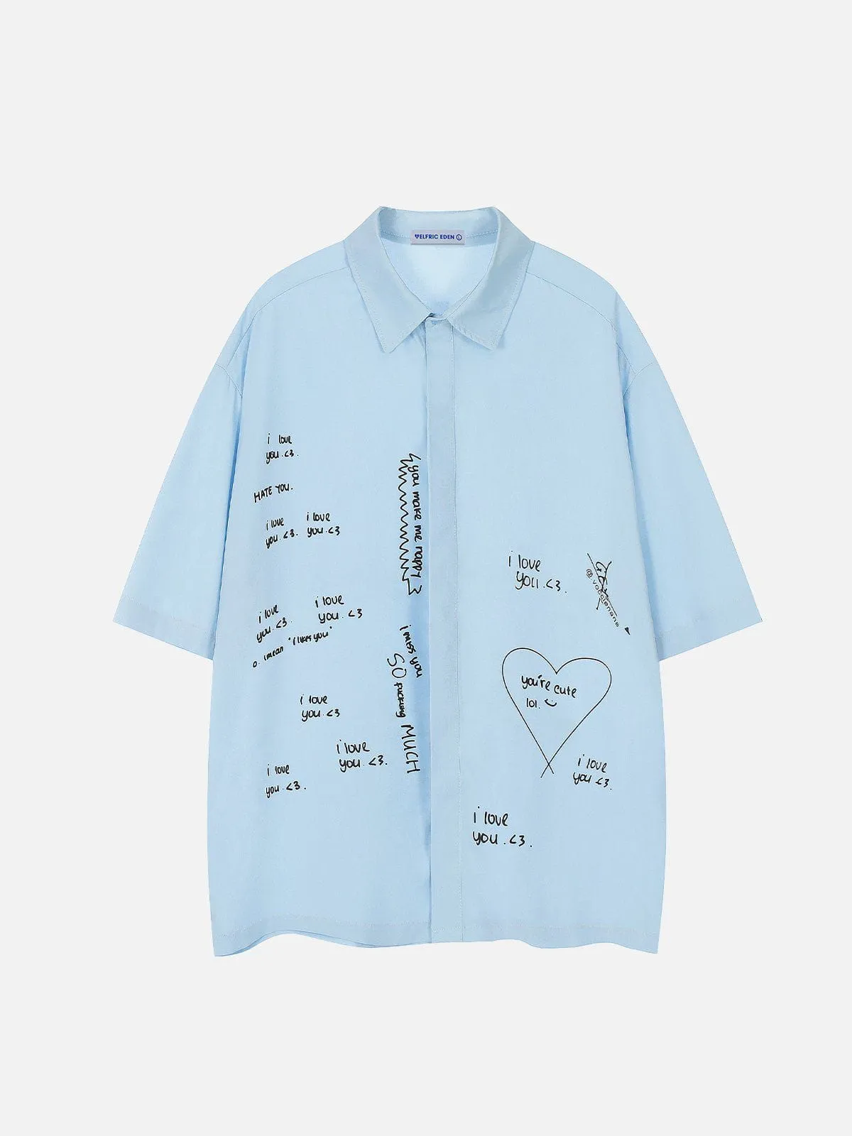 Aelfric Eden Funny Print Short Sleeve Shirt sold by Aelfric Eden product image thumbnail 2
