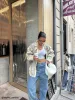 Aelfric Eden Vintage Patchwork Washed Denim Jacket sold by Aelfric Eden