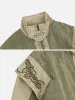 Aelfric Eden Vintage Patchwork Washed Denim Jacket sold by Aelfric Eden