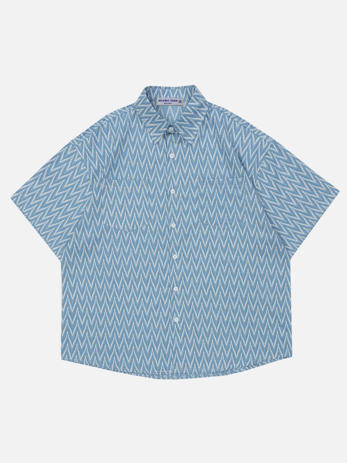 Aelfric Eden V Stripe Short Sleeve Shirts sold by Aelfric Eden