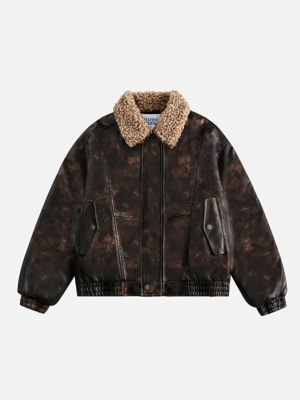 Aelfric Eden Vintage Leather Coat sold by Aelfric Eden