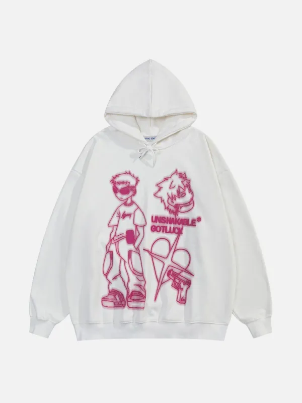Aelfric Eden Cartoons Graphic Hoodie sold by Aelfric Eden