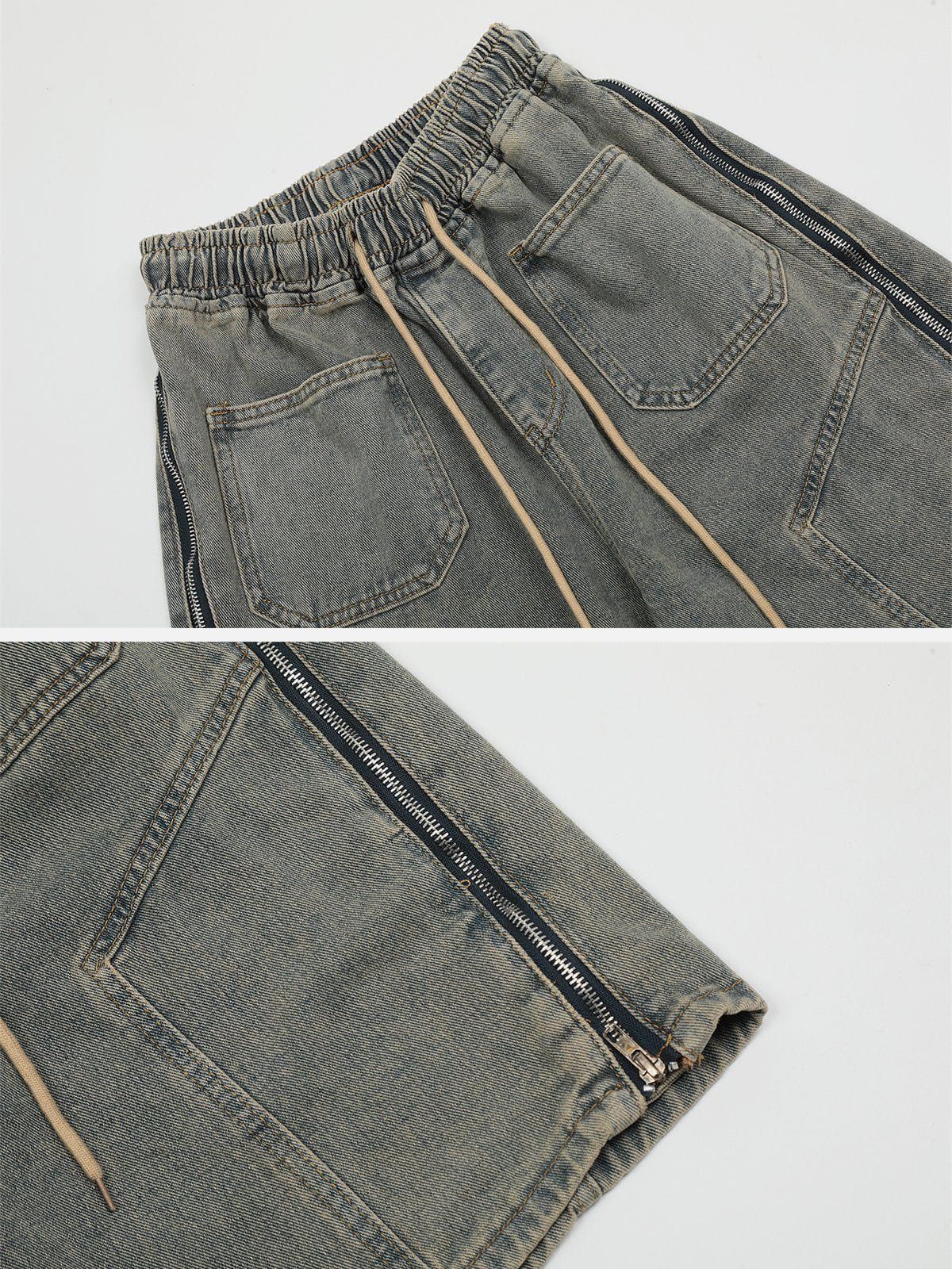 Aelfric Eden Vintage Side Zipper Jorts sold by Aelfric Eden product image thumbnail 5