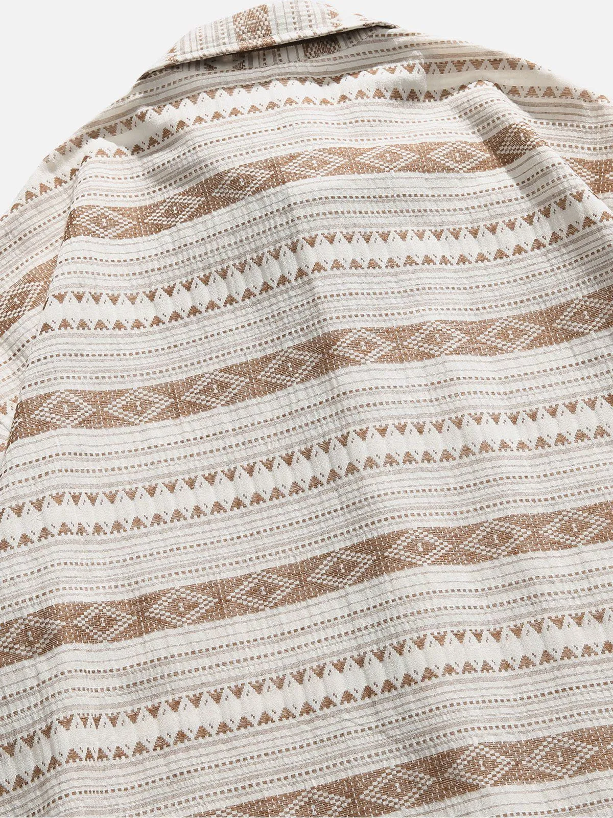 Aelfric Eden Ethnic Style Necktie Short Sleeve Shirt sold by Aelfric Eden product image thumbnail 5