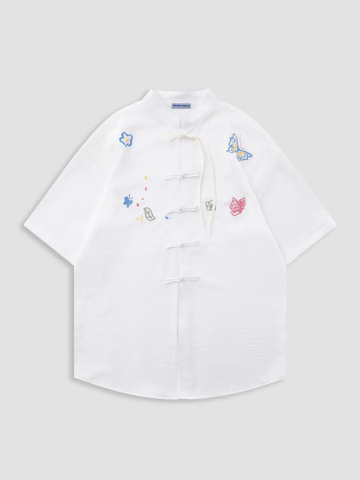 Aelfric Eden Button Design Short Sleeve Shirt sold by Aelfric Eden product image thumbnail 2