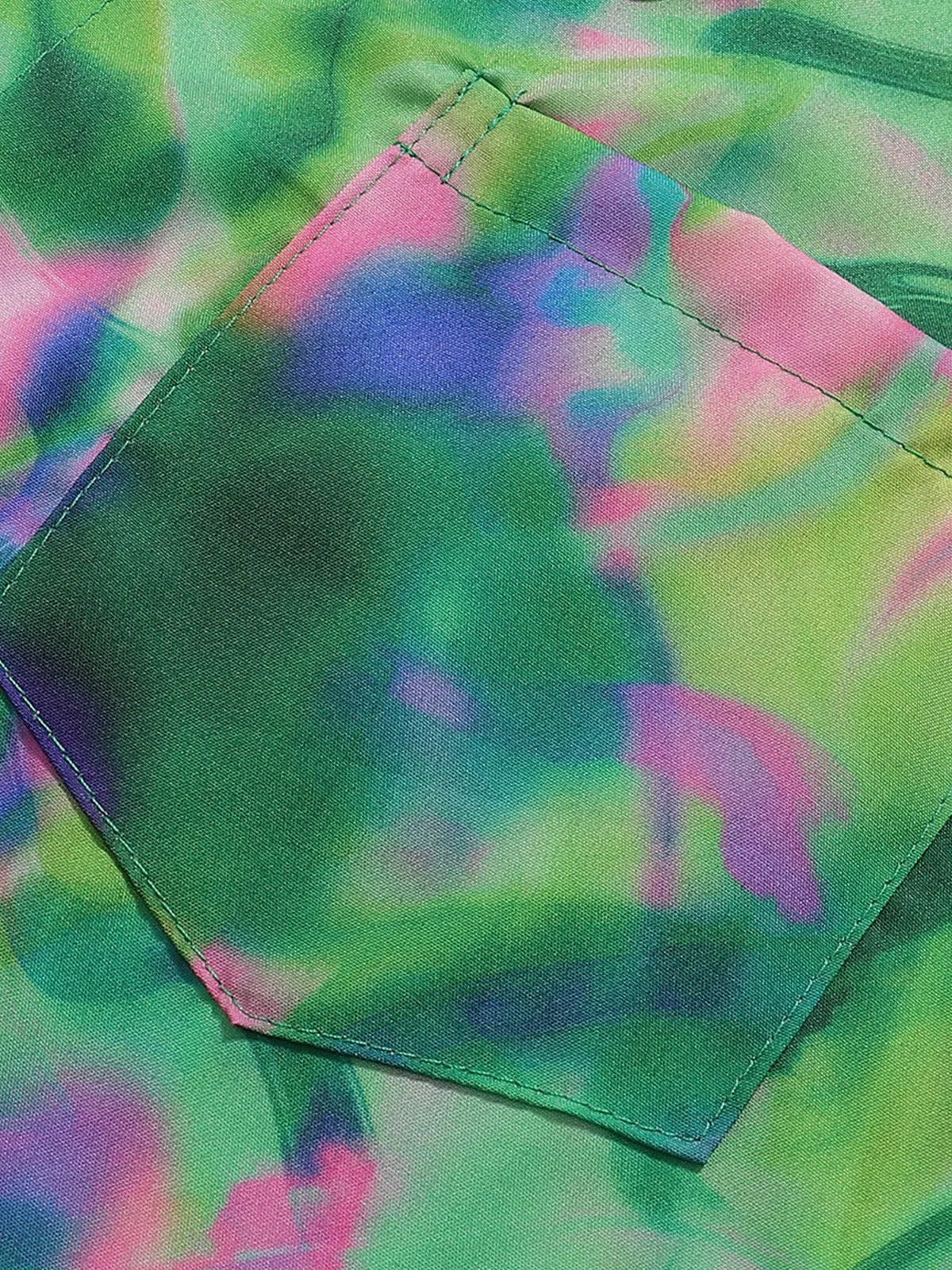 Aelfric Eden Abstract Tie Dye Short Sleeve Shirt sold by Aelfric Eden product image thumbnail 3