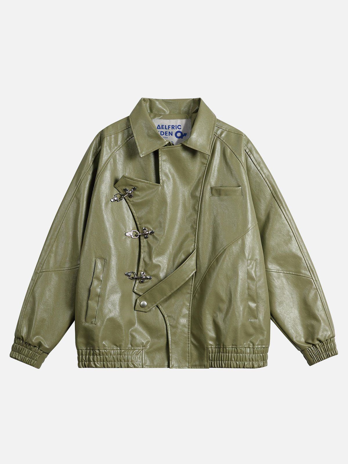 Aelfric Eden Irregular Patchwork Leather Jacket sold by Aelfric Eden