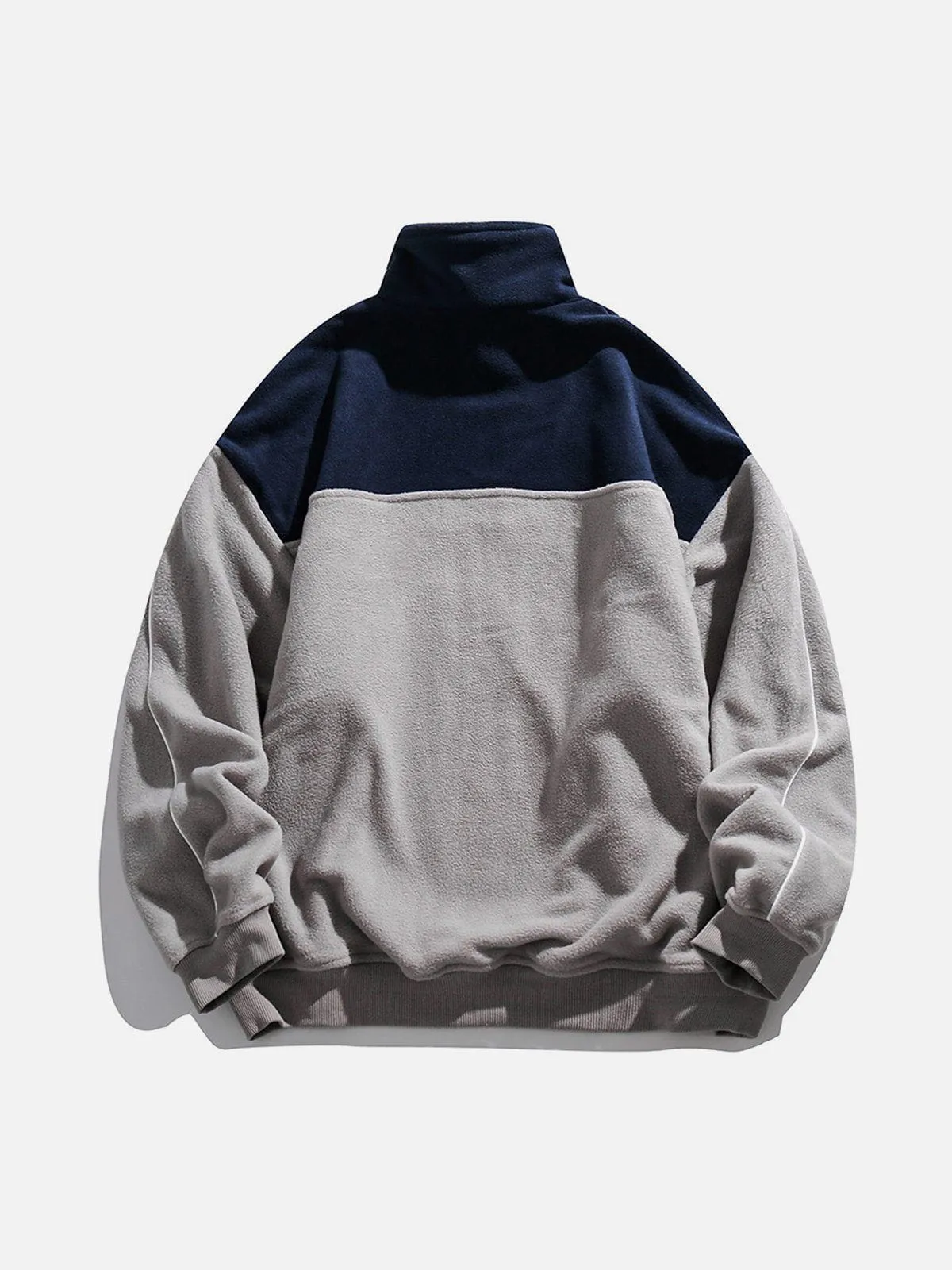 Color Blocking Polar Sweatshirt sold by Aelfric Eden product image thumbnail 2