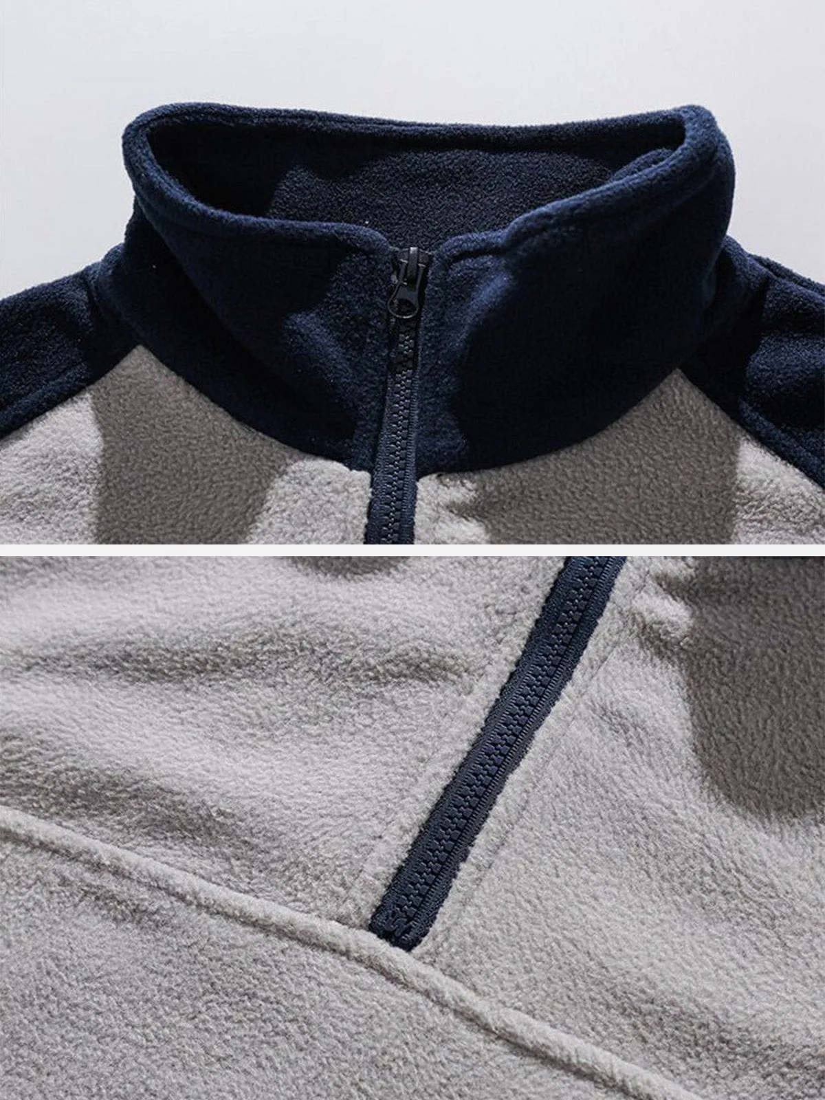 Color Blocking Polar Sweatshirt sold by Aelfric Eden product image thumbnail 3