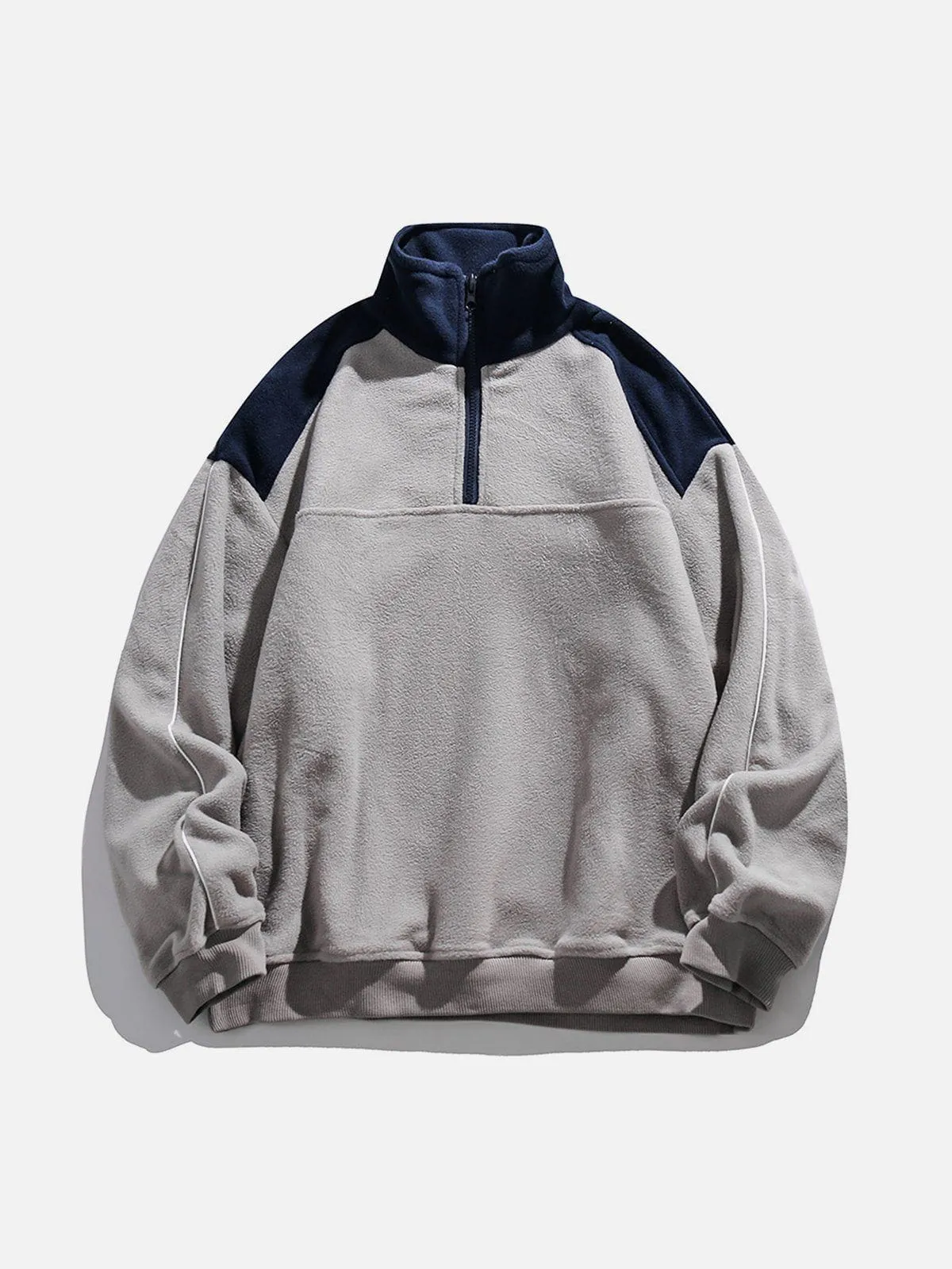 Color Blocking Polar Sweatshirt sold by Aelfric Eden