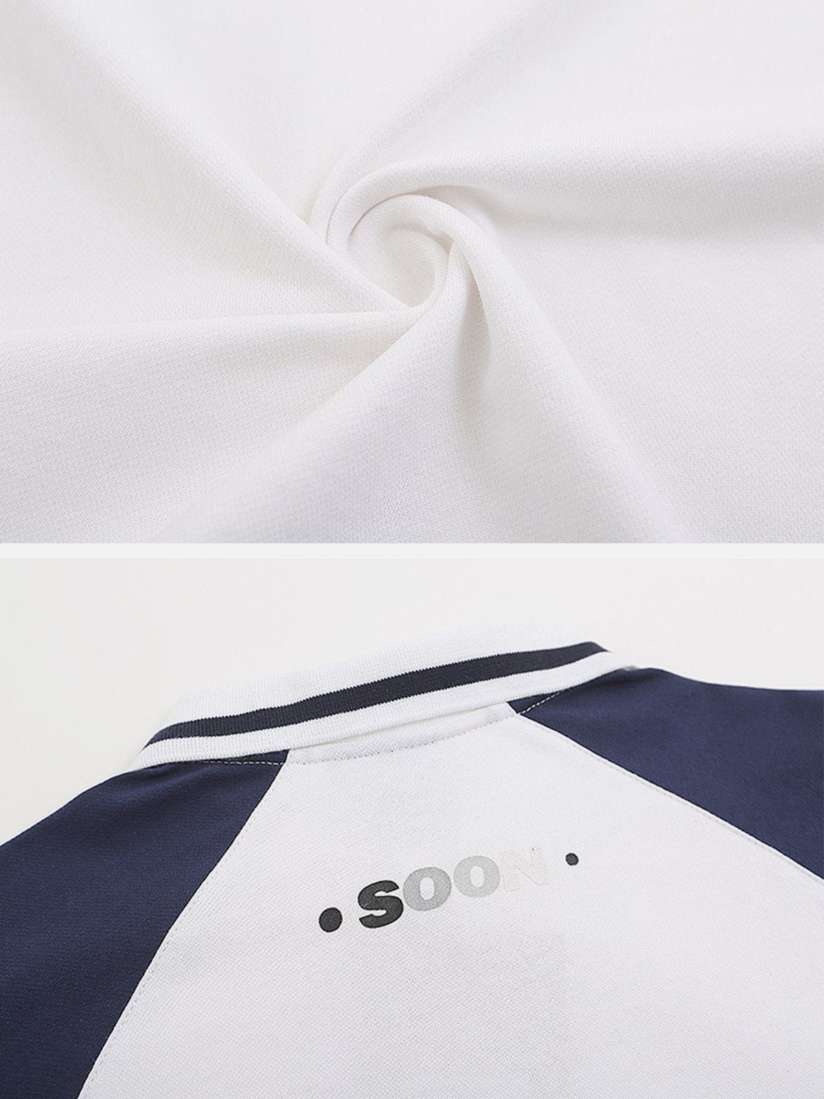 Aelfric Eden Letter Print Panel Tee sold by Aelfric Eden product image thumbnail 6