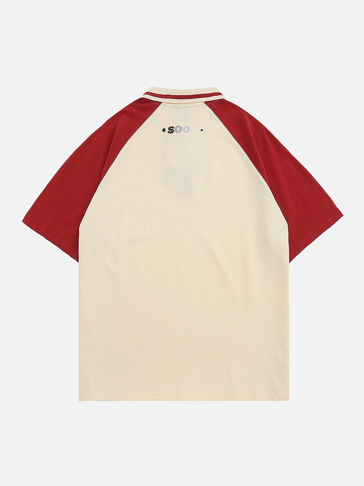 Aelfric Eden Letter Print Panel Tee sold by Aelfric Eden product image thumbnail 3