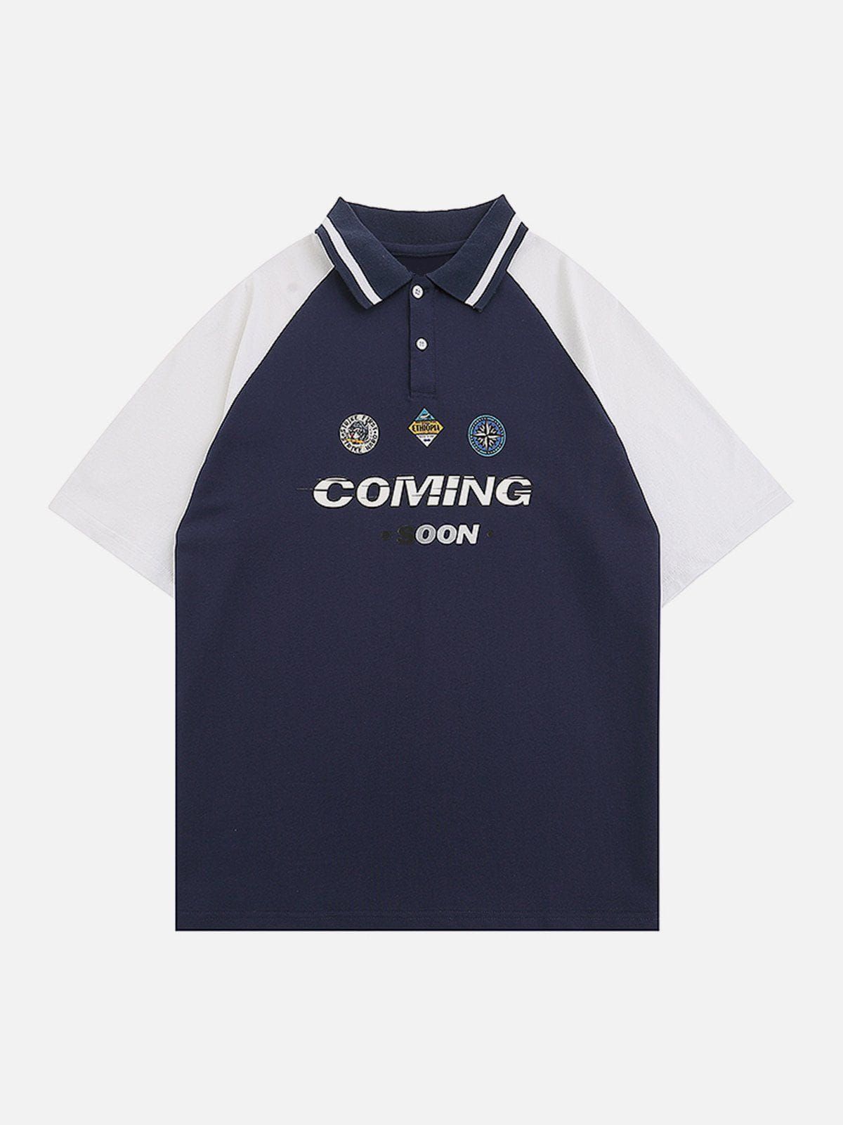 Aelfric Eden Letter Print Panel Tee sold by Aelfric Eden product image thumbnail 4