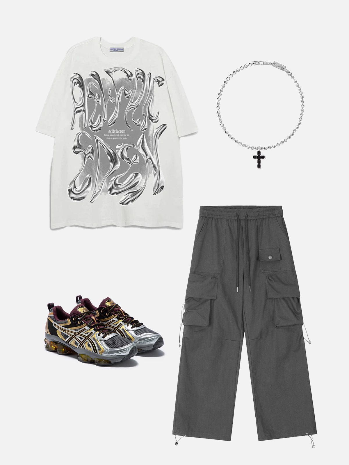 Aelfric Eden Drawstring Cargo Pants sold by Aelfric Eden product image thumbnail 3