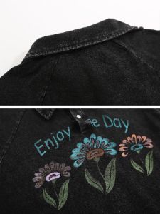 Aelfric Eden Vintage Flower Print Washed Polo Tee sold by Aelfric Eden